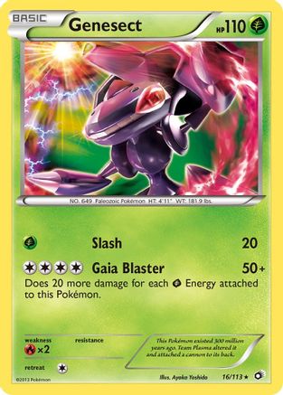 Genesect (16/113) [Black & White: Legendary Treasures] Reverse Holofoil