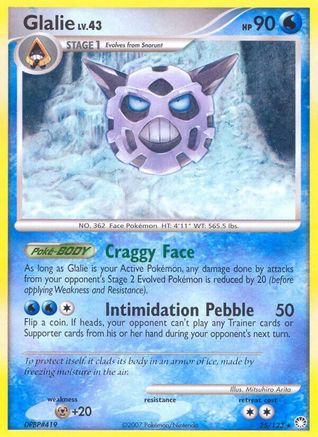 Glalie (25/123) [Diamond & Pearl: Mysterious Treasures] Reverse Holofoil