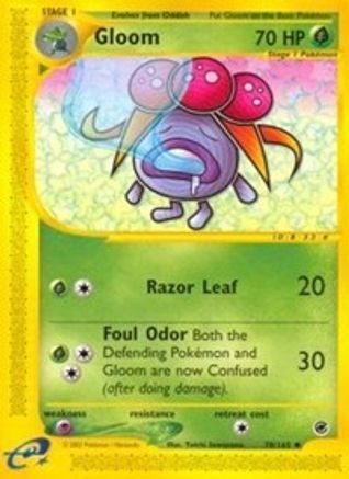 Gloom (78/165) [Expedition: Base Set] Reverse Holofoil
