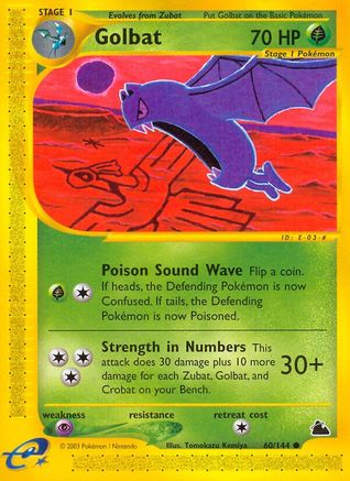 Golbat (60/144) [Skyridge] Reverse Holofoil