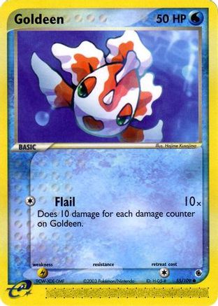 Goldeen (55/109) [EX: Ruby & Sapphire] Reverse Holofoil