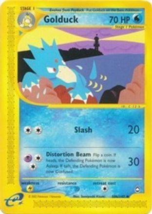 Golduck (50b/147) [Aquapolis] Reverse Holofoil