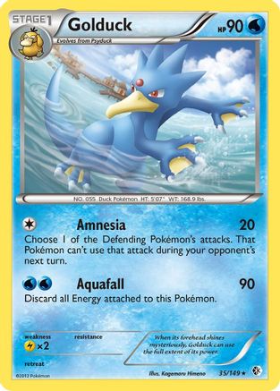 Golduck (35/149) [Black & White: Boundaries Crossed] Reverse Holofoil