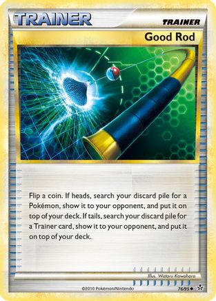 Good Rod (76/95) [HeartGold & SoulSilver: Unleashed] Reverse Holofoil