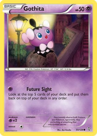 Gothita (55/124) [Black & White: Dragons Exalted] Reverse Holofoil