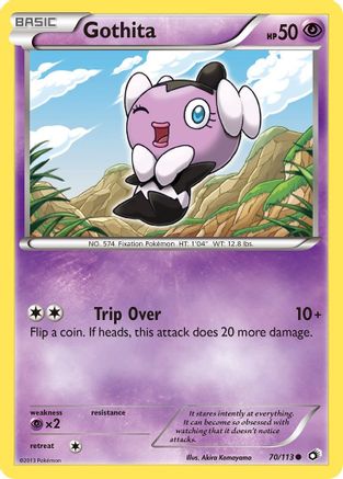 Gothita (70/113) [Black & White: Legendary Treasures] Reverse Holofoil