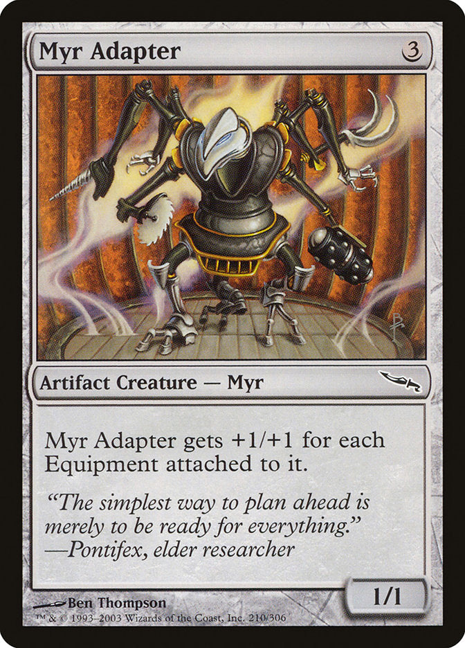 Myr Adapter [Mirrodin] Foil