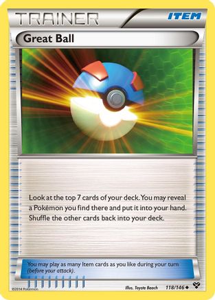 Great Ball (118/146) [XY: Base Set] Reverse Holofoil
