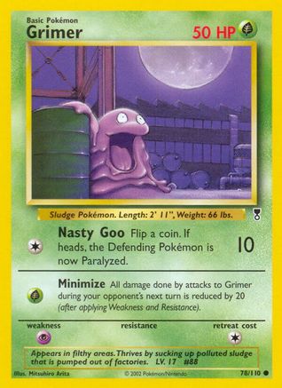 Grimer (78/110) [Legendary Collection] Reverse Holofoil