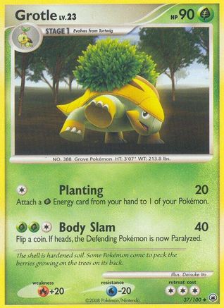Grotle (37/100) [Diamond & Pearl: Majestic Dawn] Reverse Holofoil