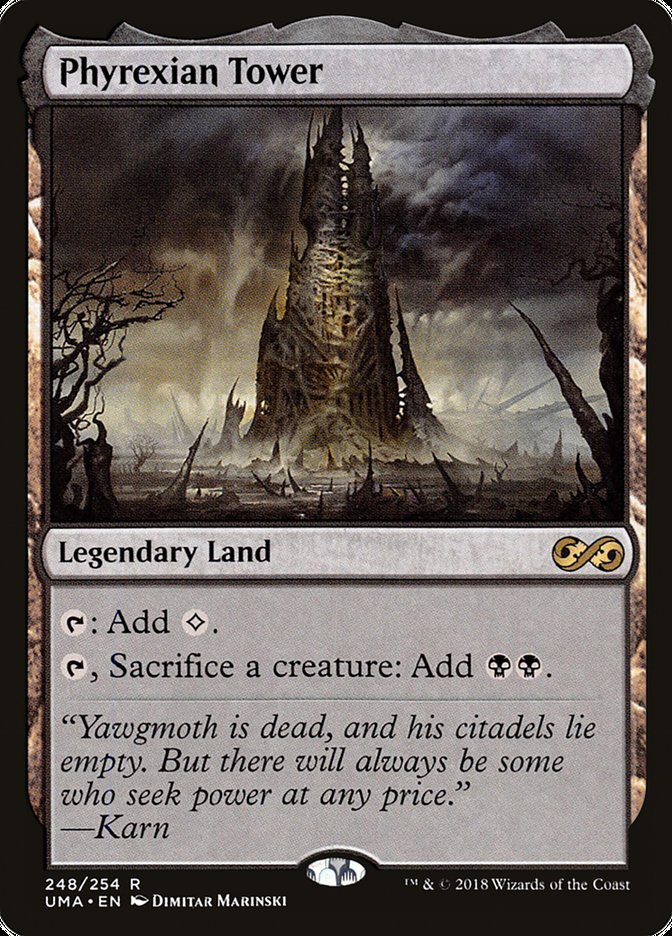 Phyrexian Tower [Ultimate Masters] Foil