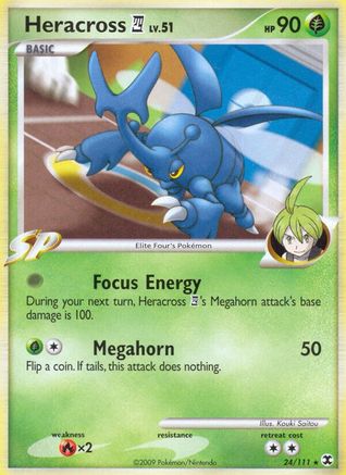 Heracross (24/111) [Platinum: Rising Rivals] Reverse Holofoil