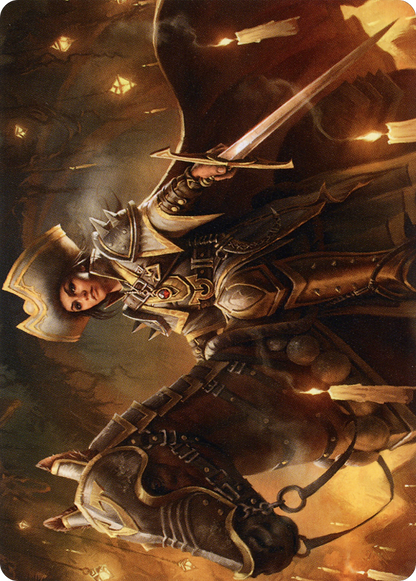 Seasoned Cathar // Seasoned Cathar  [Midnight Hunt Art Series] (Borderless) Foil