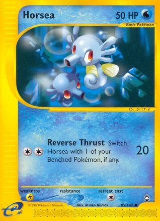 Horsea (85/147) [Aquapolis] Reverse Holofoil