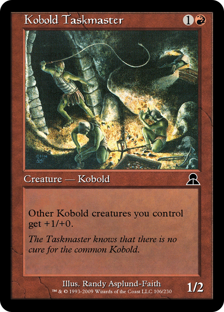 Kobold Taskmaster  [Masters Edition III] Foil