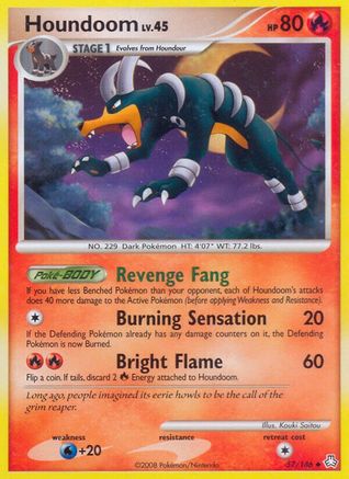Houndoom (57/146) [Diamond & Pearl: Legends Awakened] Reverse Holofoil