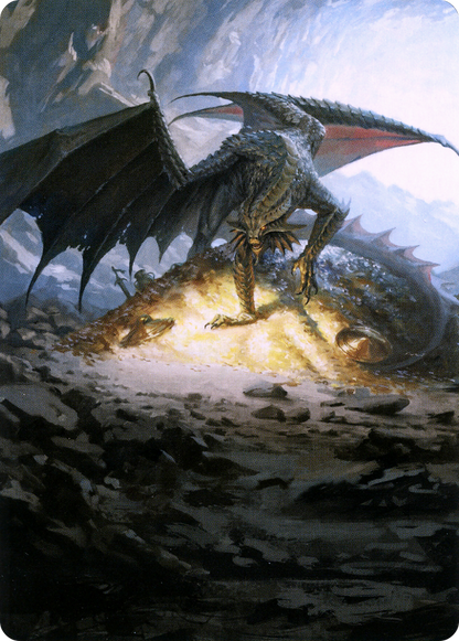 Ancient Copper Dragon // Ancient Copper Dragon  [Battle for Baldur's Gate Art Series] (Borderless)