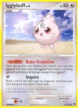 Igglybuff (70/106) [Diamond & Pearl: Great Encounters] Reverse Holofoil