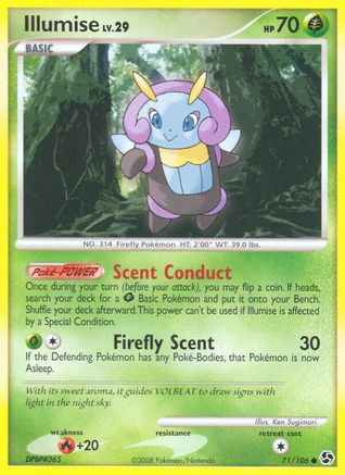 Illumise (71/106) [Diamond & Pearl: Great Encounters] Reverse Holofoil