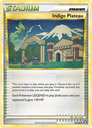 Indigo Plateau (86/102) [HeartGold & SoulSilver: Triumphant] Reverse Holofoil