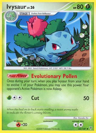 Ivysaur (62/147) [Platinum: Supreme Victors] Reverse Holofoil