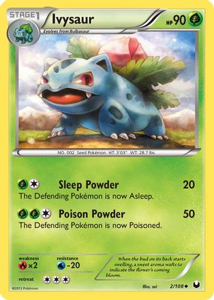 Ivysaur (2/108) [Black & White: Dark Explorers] Reverse Holofoil