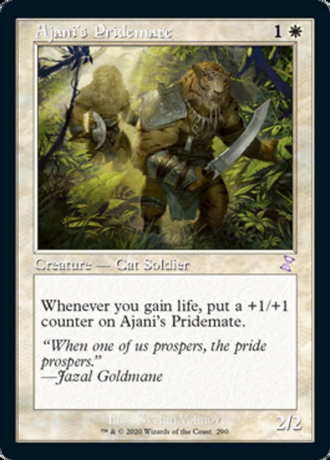 Ajani's Pridemate (Timeshifted) [Time Spiral Remastered] Foil