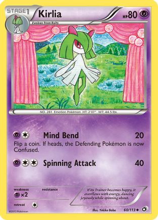 Kirlia (60/113) [Black & White: Legendary Treasures] Reverse Holofoil