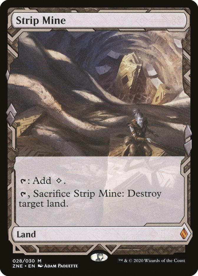 Strip Mine (Expeditions) [Zendikar Rising Expeditions] Foil