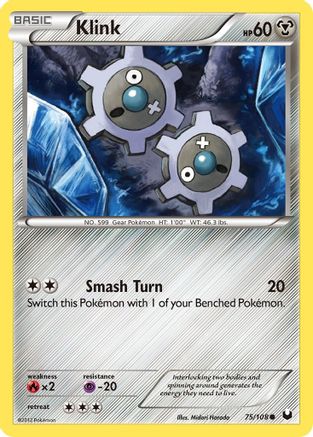 Klink (75/108) [Black & White: Dark Explorers] Reverse Holofoil