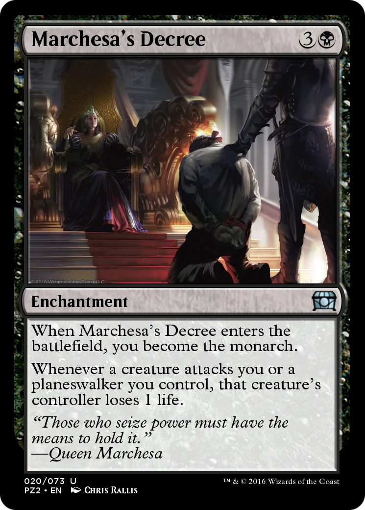 Marchesa's Decree  [Treasure Chest] Foil