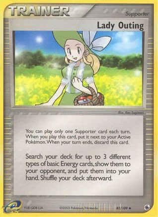 Lady Outing (83/109) [EX: Ruby & Sapphire] Reverse Holofoil