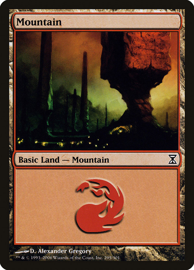 Mountain (295) [Time Spiral] Foil