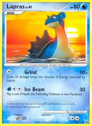 Lapras (79/127) [Platinum: Base Set] Reverse Holofoil