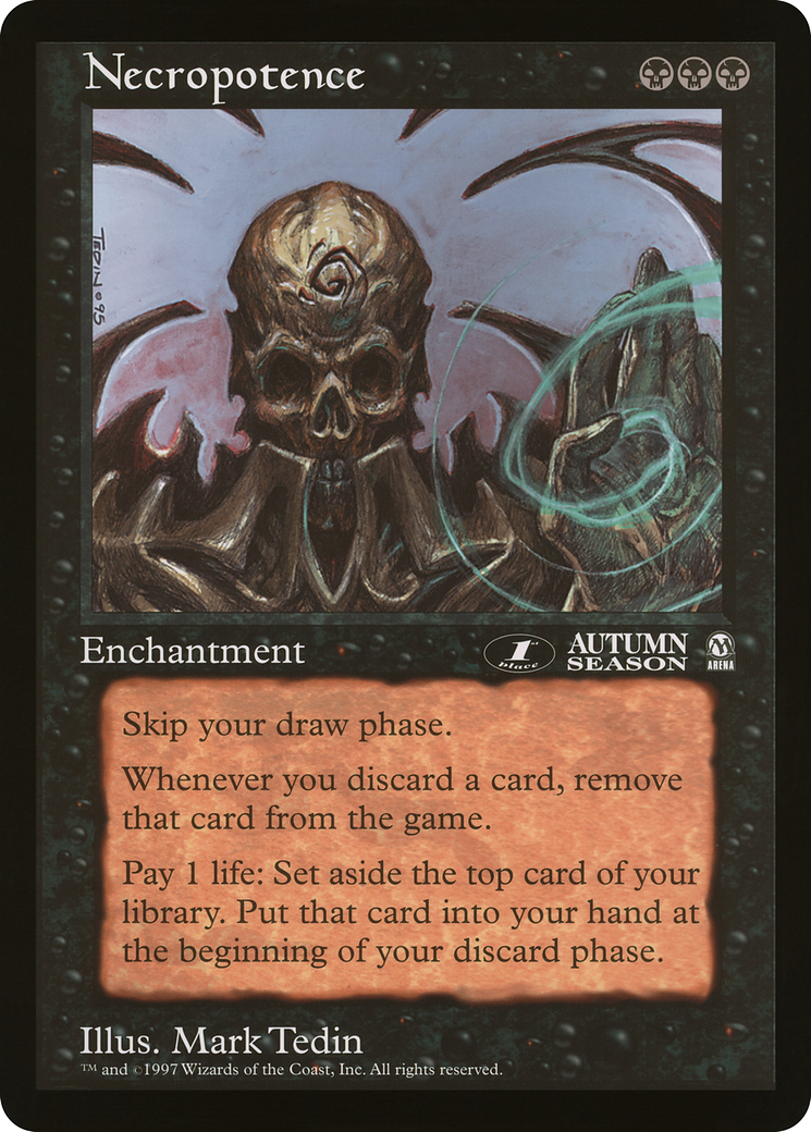 Necropotence  [Oversized League Prizes]