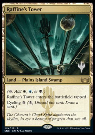 Raffine's Tower (Promo Pack) [Streets of New Capenna Promos] Foil