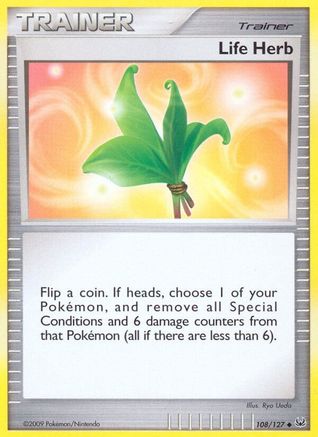 Life Herb (108/127) [Platinum: Base Set] Reverse Holofoil