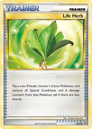 Life Herb (79/95) [HeartGold & SoulSilver: Unleashed] Reverse Holofoil