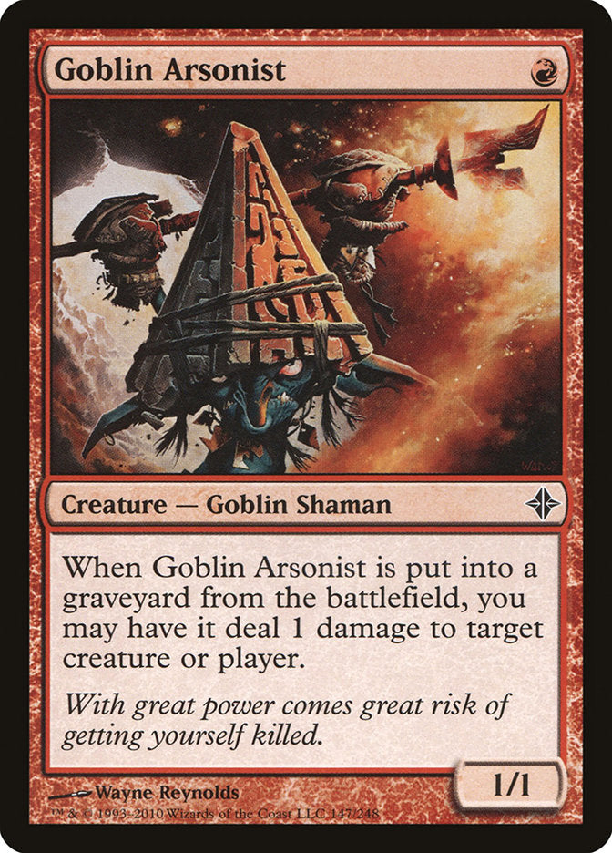Goblin Arsonist [Rise of the Eldrazi] Foil