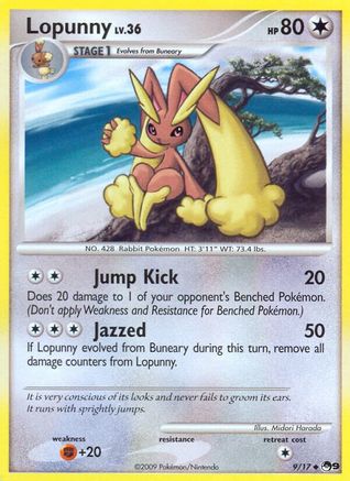 Lopunny (9/17) [POP Series 9] Holofoil