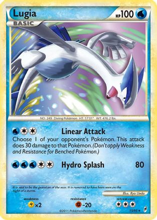 Lugia (15/95) [HeartGold & SoulSilver: Call of Legends] Reverse Holofoil