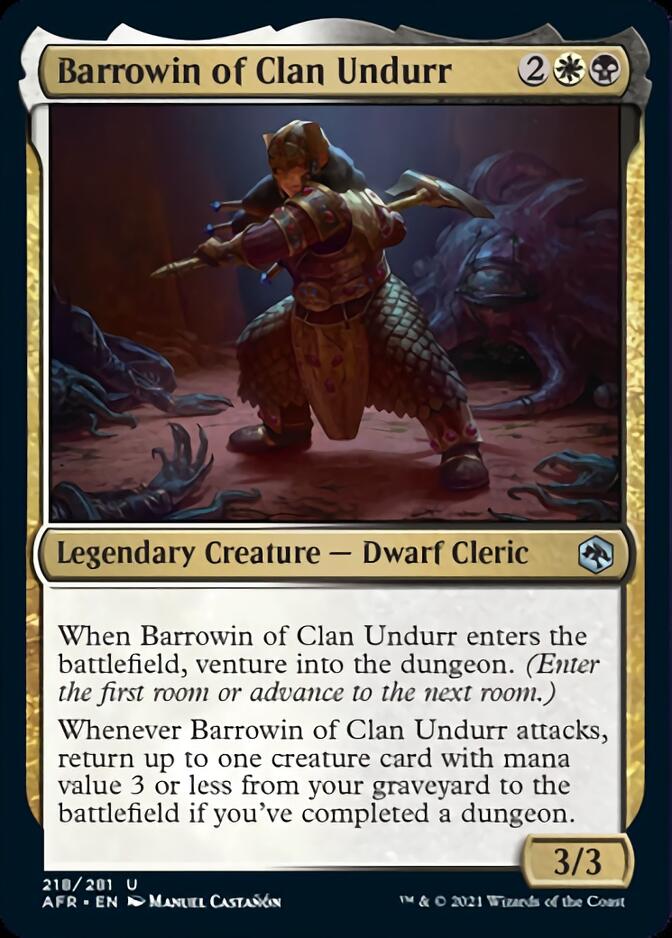 Barrowin of Clan Undurr [Dungeons & Dragons: Adventures in the Forgotten Realms] Foil -1