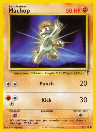 Machop (79/110) [Legendary Collection] Reverse Holofoil