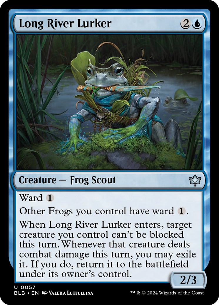 Long River Lurker [Bloomburrow] Foil