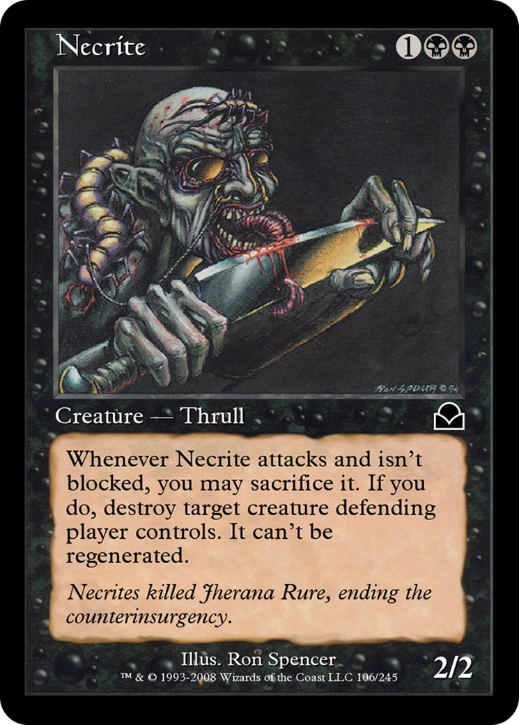 Necrite  [Masters Edition II] Foil