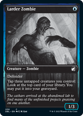 Larder Zombie [Innistrad: Double Feature] Foil