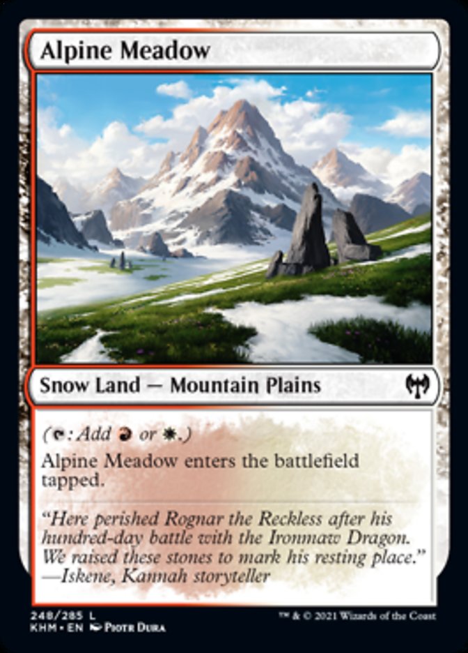 Alpine Meadow [Kaldheim] Foil