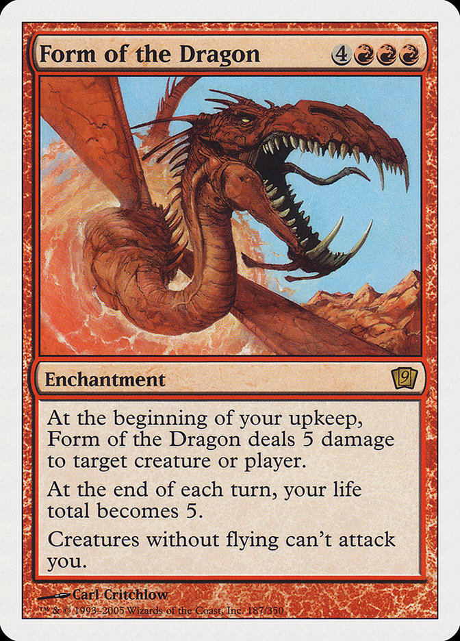 Form of the Dragon [Ninth Edition] Foil