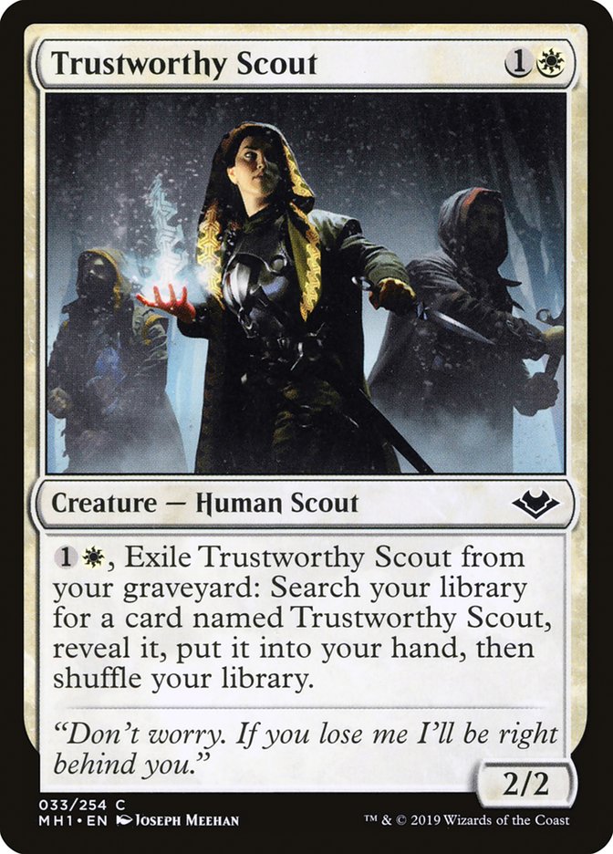 Trustworthy Scout [Modern Horizons] Foil