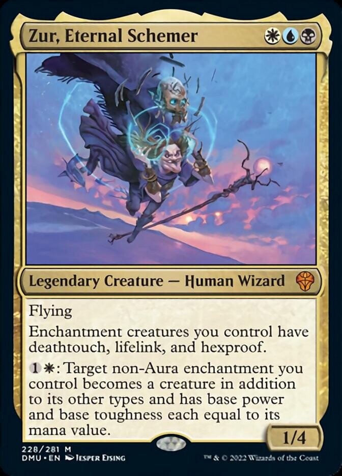 Zur, Eternal Schemer [Dominaria United] Foil